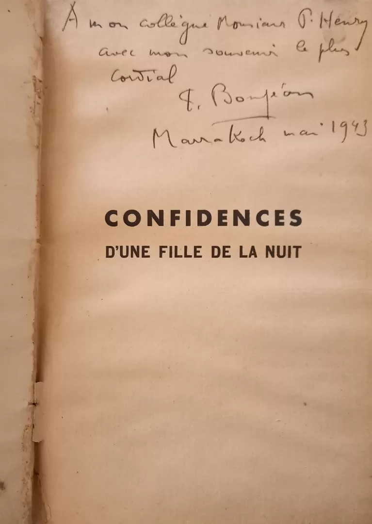 Confidences d'une Fille de la Nuit