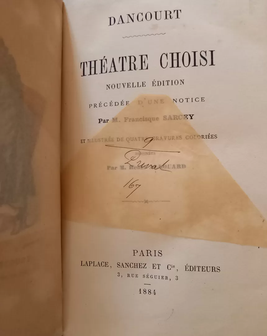 Théâtre Choisi Nouvelle Édition